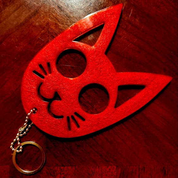 50 Piece Cat Shaped Self Defense Keychains in Multiple Colors - Picture 1 of 10